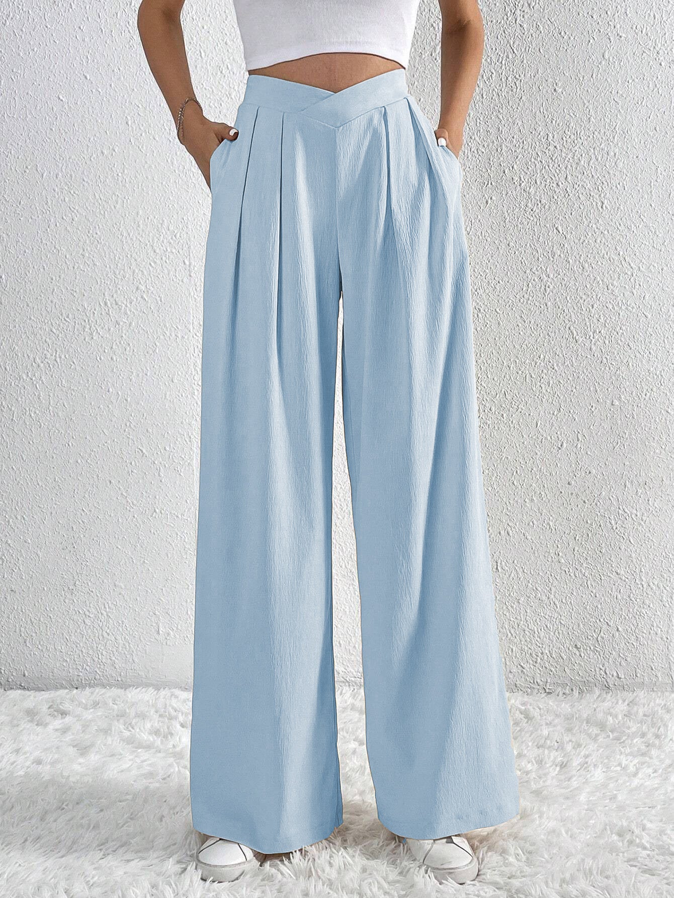 Casual Women's Trousers in Multiple Colours | Comfortable & High-Quality | Sizes S to XL - Fast UK Delivery