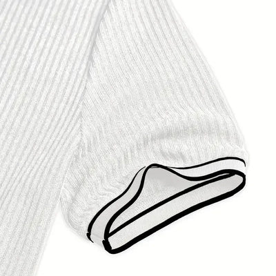 Men's Polo Short-sleeved Shirt Solid Color For Men Business Casual And Trendy Summer New Men's Short-sleeved Polo Shirt