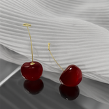 Cute Cherry Fruit Earrings