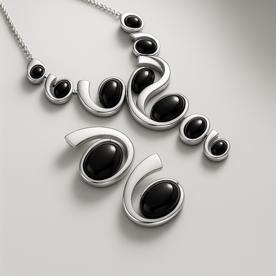 Long Oval Snail Pendant Necklace Women Fashion Jewelry Hot Chains Girls Earring