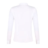 Long sleeve ruffled V-neck shirt