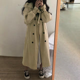 Ladies new autumn and winter windbreaker