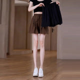 Casual Shorts Women's High Waist Summer Thin Plus Size