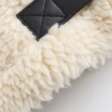 Autumn New Women's European and American Style Artificial Fur Effect Motorcycle Jacket Coat with Fur Integration