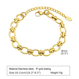 Gold Plated Chunky Chain Bracelet