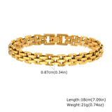 Gold Plated Chunky Chain Bracelet