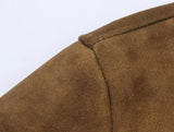 Women Pilots Jacket-Pull-Down Collar, Long Sleeves, Hidden Pockets, Ideal for Autumn&Winter Chic Looks