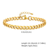 Gold Plated Chunky Chain Bracelet