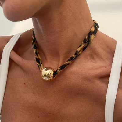 Ingemark Multilayer Velvet Chain Necklace Women 2025 New Fashion Metal Conch Starfish Heart Pendant Neck Jewelry