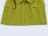 Spring Summer Elegant Solid Office Lady Suits Fashion Sashes Shrug Single Breasted Straight Blazers Chic Flare Pants