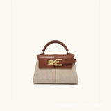 Handbag Trapezoidal Bag Designer Elise New Fashion Handbag Messenger Commuter Bag