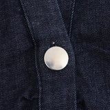 traf Spring New 1975 series denim MIDI dress with lapel side zipper fashion wrinkle waist slim elegant dress