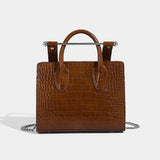 Fashionable Large Capacity Crocodile Pattern Handbag Shoulder Bag Crossbody Bag Stylish Summer New Arrival Handbag