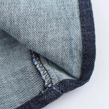 traf Spring New 1975 series denim MIDI dress with lapel side zipper fashion wrinkle waist slim elegant dress
