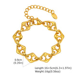 Gold Plated Chunky Chain Bracelet