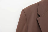 Spring Summer Office Lady Elegant Solid Women Suit Fashion Casual Sashes Straight Shrug Blazer Chic Zipper Long Pant