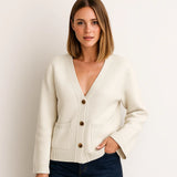 Warm Waist Tight Soft Glutinous Sweater Coat