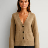Warm Waist Tight Soft Glutinous Sweater Coat