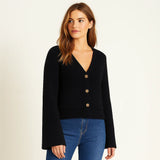 Warm Waist Tight Soft Glutinous Sweater Coat