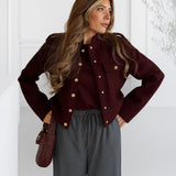 Personalized Stand Collar Single-breasted Short Jacket