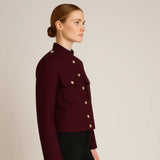 Personalized Stand Collar Single-breasted Short Jacket