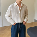 Men's Clothing Shirts Long Sleeve New Fashion Turn-down Collar Simple Comfortable Versatile Selling Versatile