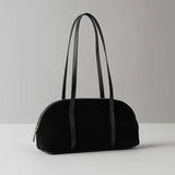 Faux Suede Small Top Handle Handbag Retro Winter Autumn Underarm Bag Small Handbag for Women Travel Shopping Daily Work