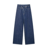 High Waist Wide Leg Jeans Daily Comfortable, Casual And Versatile